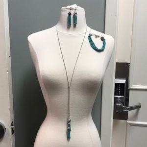 Brighton turquoise set